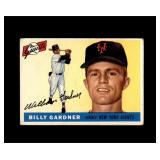 1955 Topps #27 Billy Gardner VG to VG-EX+