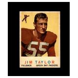 1959 Topps #155 Jim Taylor RC EX to EX-MT+