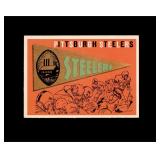 1959 Topps #9 Steelers Pennant EX-MT to NRMT+