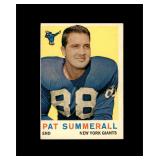1959 Topps #41 Pat Summerall VG-EX to EX+