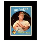 1959 Topps #372 Jim Hegan EX to EX-MT+