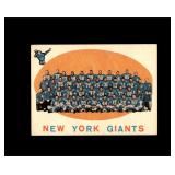 1959 Topps #133 New York Giants CL EX to EX-MT+