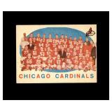 1959 Topps #118 Chicago Cardinals CL EX to EX-MT+