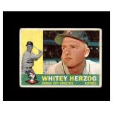 1960 Topps #92 Whitey Herzog P/F to GD+