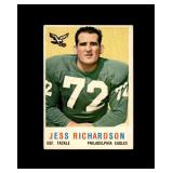 1959 Topps #174 Jess Richardson RC EX to EX-MT+