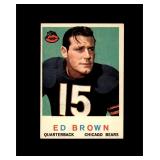 1959 Topps #137 Ed Brown EX to EX-MT+