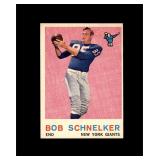 1959 Topps #128 Bob Schnelker EX to EX-MT+