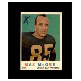 1959 Topps #4 Max McGee RC EX-MT to NRMT+