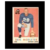 1959 Topps #113 Dave Middleton EX to EX-MT+