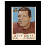 1959 Topps #2 Gene Brito EX-MT to NRMT+