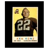1959 Topps #54 Ken Konz EX to EX-MT+
