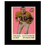 1959 Topps #28 Paige Cothren EX to EX-MT+