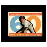 1960 Topps High #571 Billy Pierce AS VG to VG-EX+
