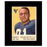1959 Topps #147 Andy Robustelli EX to EX-MT+