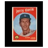 1959 Topps #256 Jerry Davie EX to EX-MT+