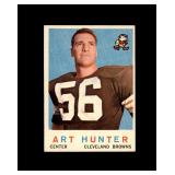 1959 Topps #92 Art Hunter EX to EX-MT+