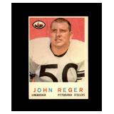 1959 Topps #124 John Reger RC EX to EX-MT+