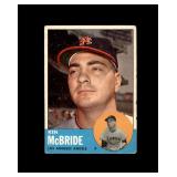 1963 Topps Mid #510 Ken McBride P/F to GD+