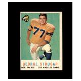 1959 Topps #121 George Strugar RC VG-EX to EX+