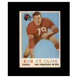 1959 Topps #58 Bob St. Clair EX to EX-MT+