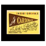 1959 Topps #24 Cardinals Pennant EX-MT to NRMT+