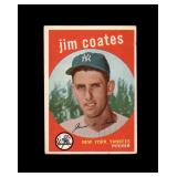 1959 Topps High #525 Jim Coates VG to VG-EX+