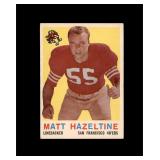 1959 Topps #72 Matt Hazeltine EX to EX-MT+