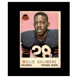 1959 Topps #144 Willie Galimore EX to EX-MT+
