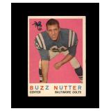 1959 Topps #78 Buzz Nutter RC EX to EX-MT+