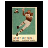1959 Topps #140 Bobby Mitchell RC VG to VG-EX+