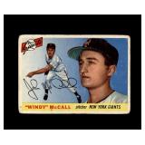 1955 Topps #42 Windy McCall P/F to GD+