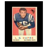 1959 Topps #163 L.G. DuPre EX to EX-MT+