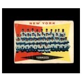 1960 Topps #332 New York Yankees CL P/F to GD+