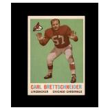 1959 Topps #81 Carl Brettschneider EX to EX-MT+