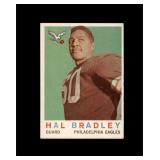 1959 Topps #63 Hal Bradley RC EX to EX-MT+