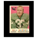 1959 Topps #25 Bill Barnes VG-EX to EX+