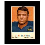 1959 Topps #143 Jim David EX to EX-MT+