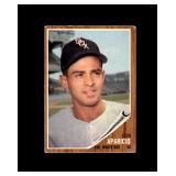 1962 Topps #325 Luis Aparicio VG to VG-EX+