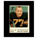 1959 Topps #129 Ollie Spencer RC EX to EX-MT+
