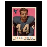 1959 Topps #7 Kyle Rote EX-MT to NRMT+