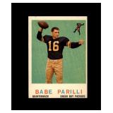 1959 Topps #107 Babe Parilli EX to EX-MT+