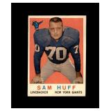 1959 Topps #51 Sam Huff RC EX to EX-MT+