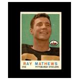 1959 Topps #11 Ray Mathews EX-MT to NRMT+