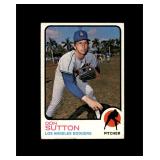 1973 Topps #10 Don Sutton VG to VG-EX+