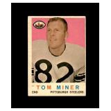 1959 Topps #52 Tom Miner RC EX to EX-MT+