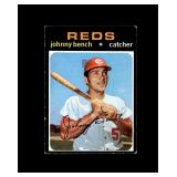 1971 Topps #250 Johnny Bench VG to VG-EX+