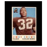 1959 Topps #10 Jim Brown EX to EX-MT+