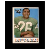 1959 Topps #8 Clarence Peaks EX to EX-MT+