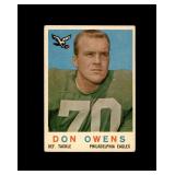 1959 Topps #47 Don Owens RC VG-EX to EX+