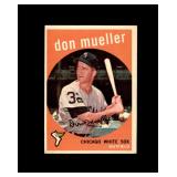 1959 Topps #368 Don Mueller EX to EX-MT+